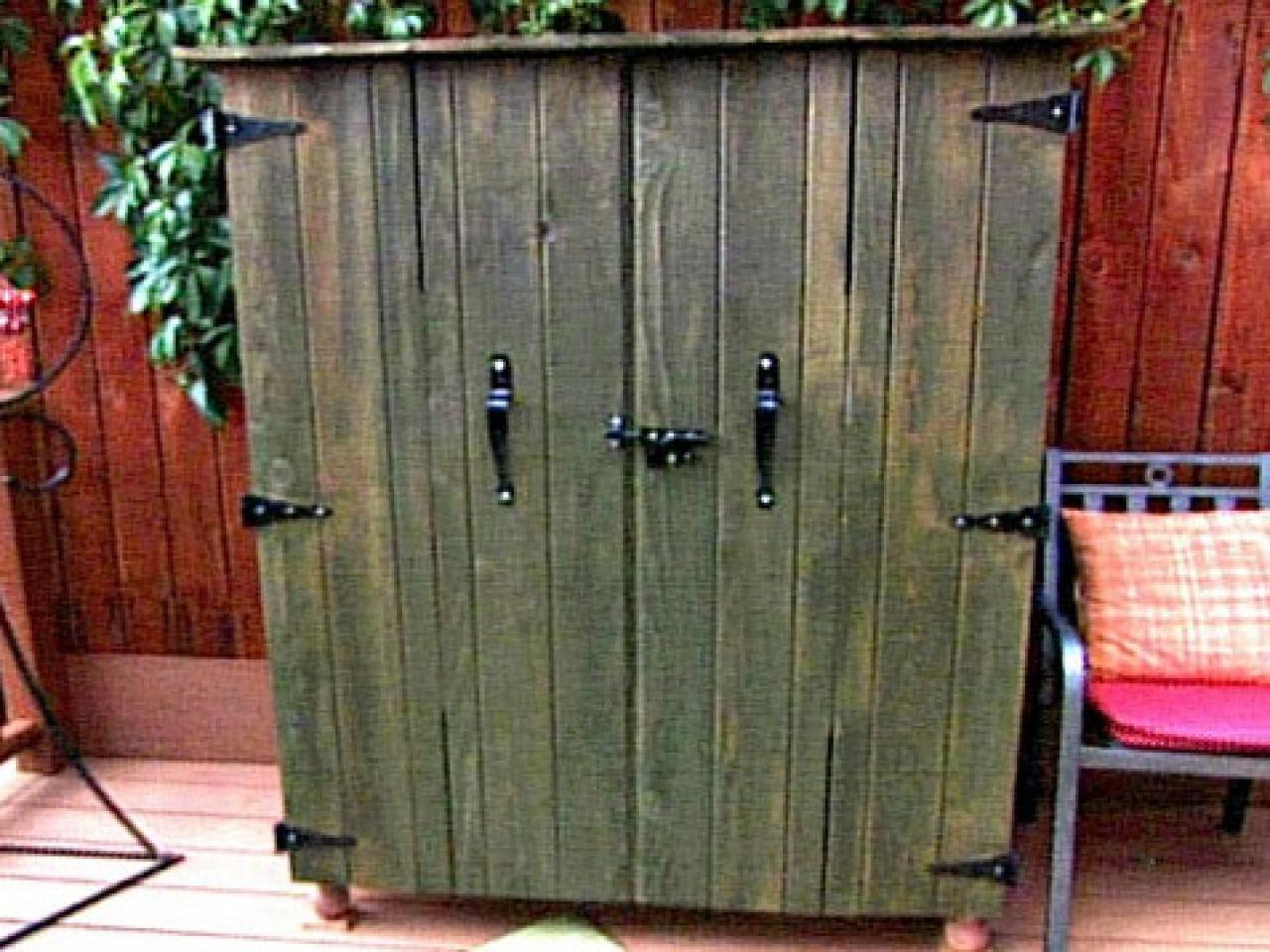 Outdoor cabinet for deals tv