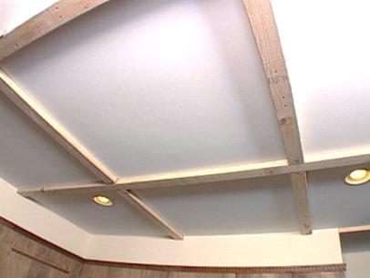 How To Create A Coffered Ceiling Hgtv