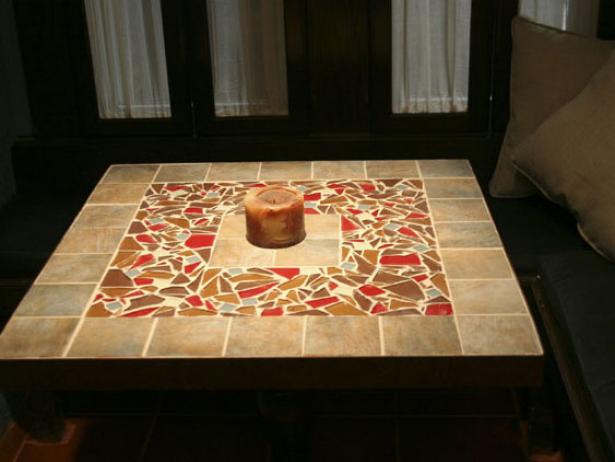 How To Make A Tile Mosaic Tabletop, How To Make A Tiled Table Top