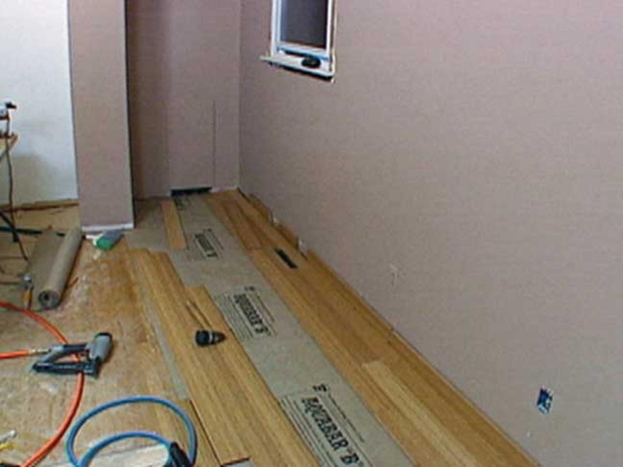 what type of nails for bamboo flooring