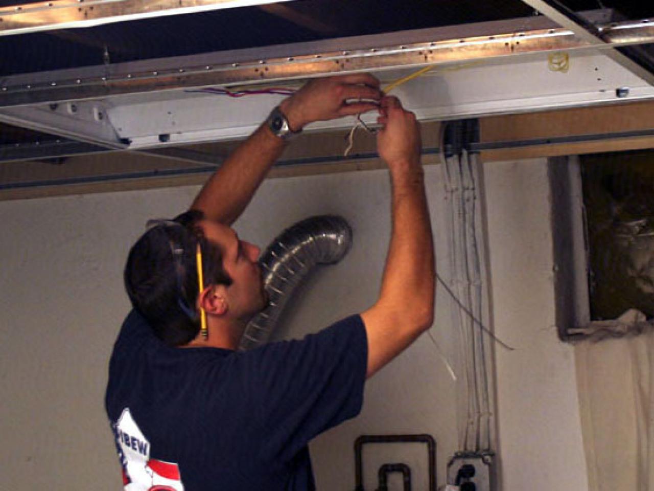 Installing A Drop Ceiling In A Basement Laundry Hgtv
