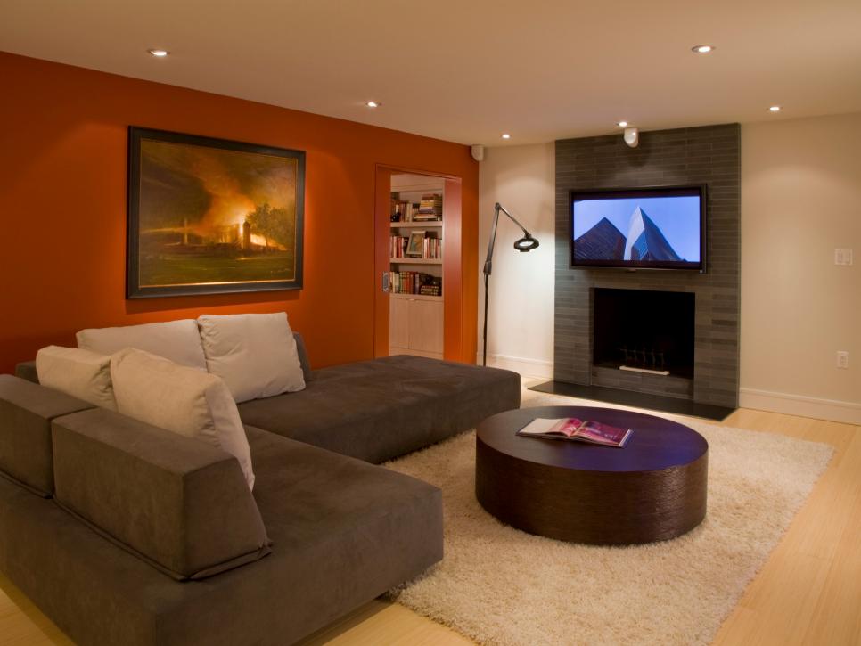 Orange Other Space And Bonus Room Pictures Hgtv Photos