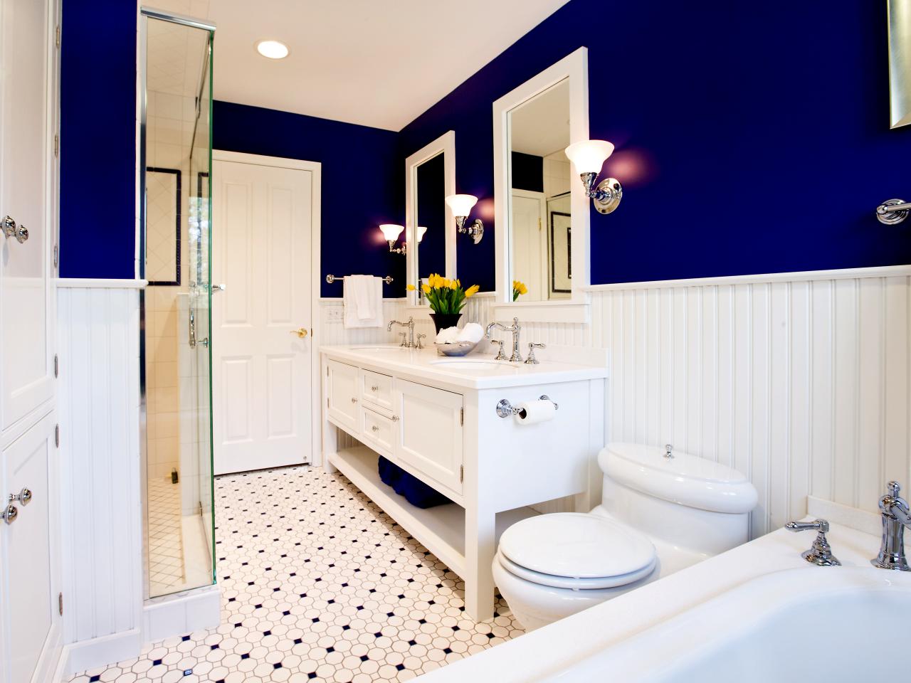 Wall Color Ideas For Bathroom : 22 Best Bathroom Colors Top Paint Colors For Bathroom Walls - You can have anything within your reach, but at the same time, you will need more space to store your beauty tools.