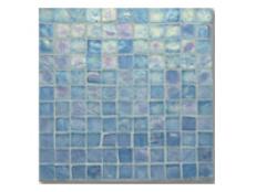 bathroom tile - blue mosaic tiles