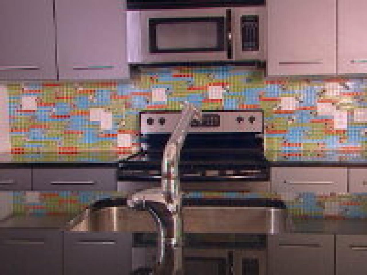 Glass Tile Backsplash Pictures Better Homes Gardens