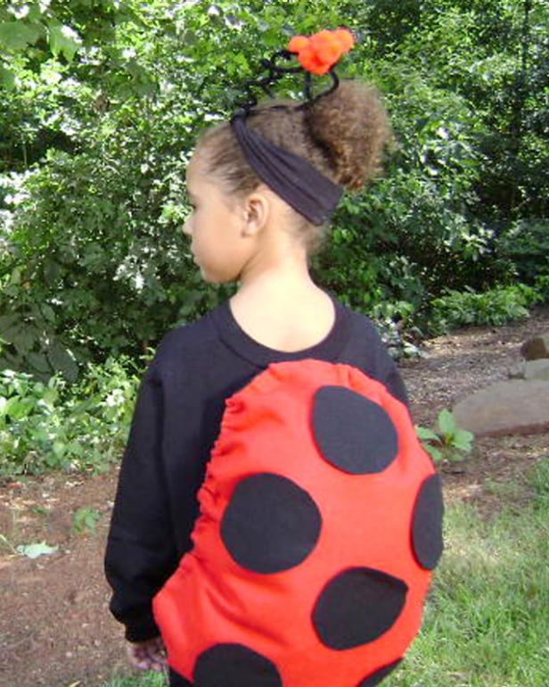 No-Sew Lucky Ladybug Costume
