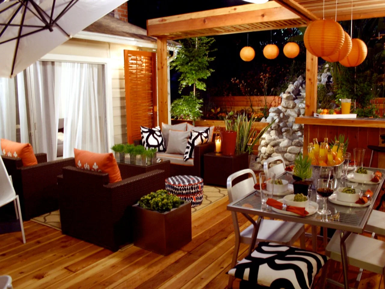 Orange home decor hotsell