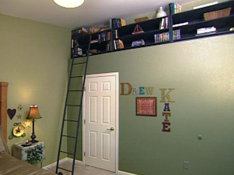 How to Build Bookshelves for a Recessed Nook