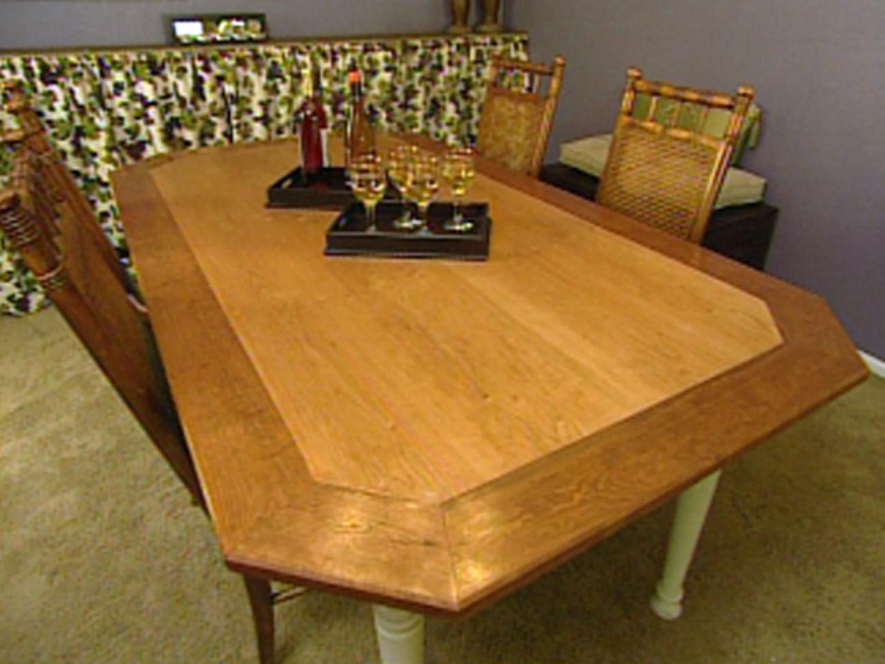 How To Build An Octagon Dining Table, Octagon Dining Room Table Set