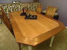 Build A Dining Table From An Old Door