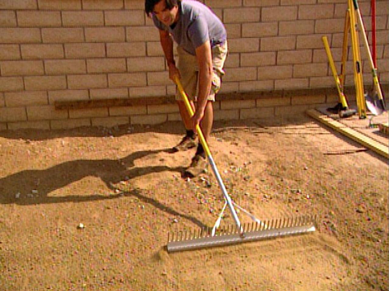 Laying Pavers For A Backyard Patio Hgtv