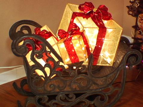 Create a Lighted Holiday Gift Box