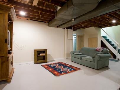 Basement Renovation Transforms A Cold, Why Is The Basement So Cold