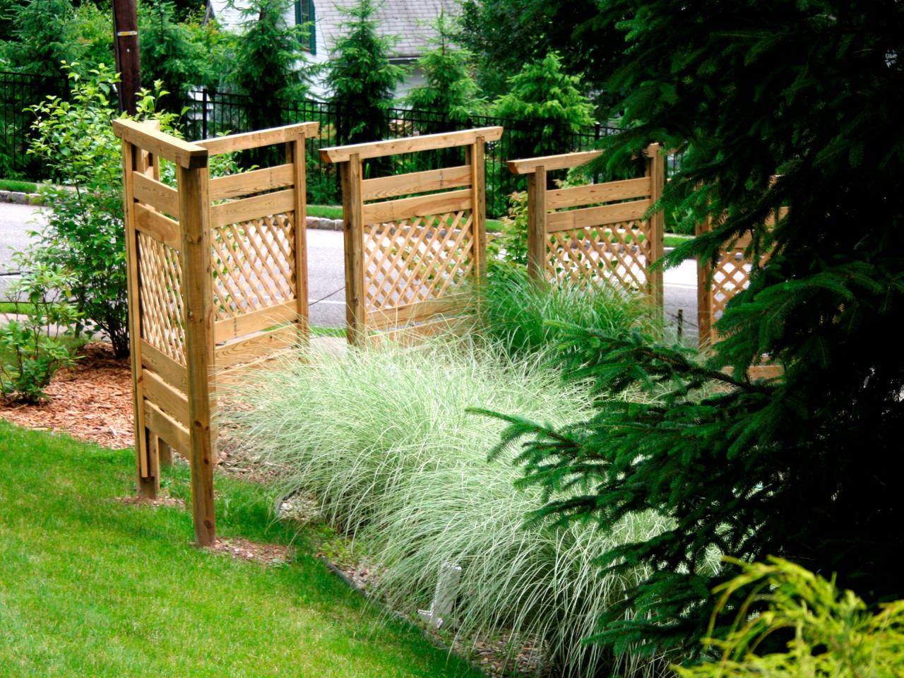 Build A Privacy Wall With Fence Panels Hgtv