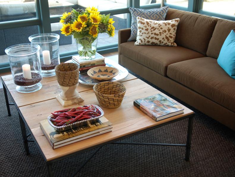 Neutral Living Area With Southwest-Style Accents