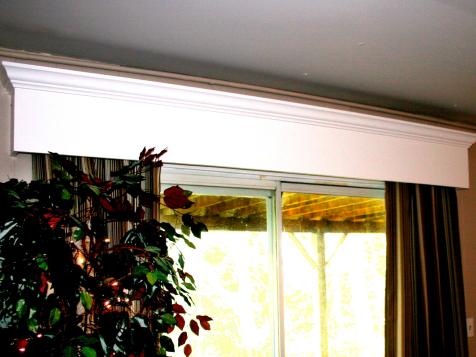How to Build a Wooden Window Valance