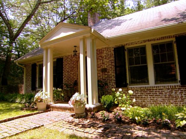 Brick Ranch With Landscaped Entry | HGTV