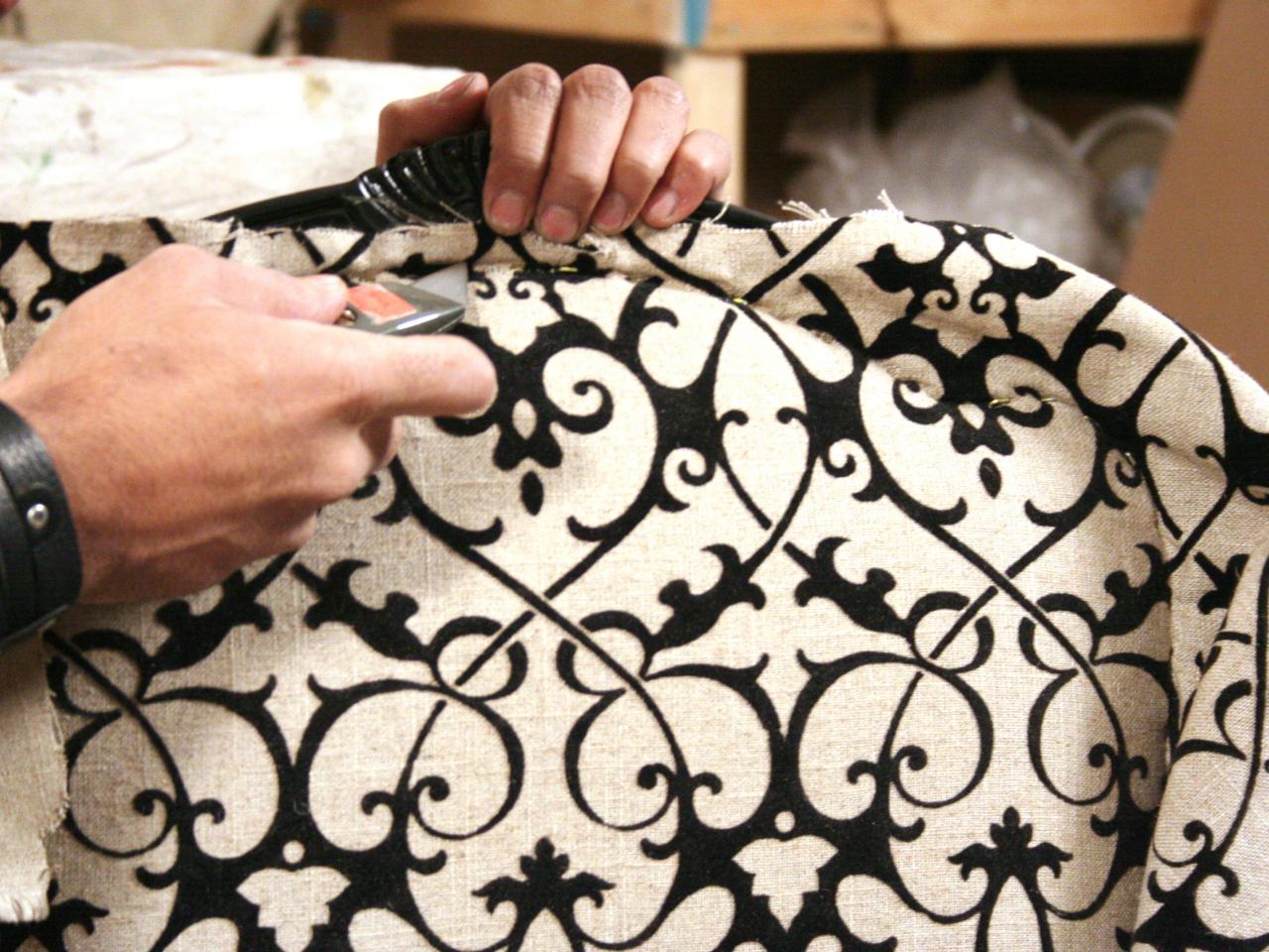 How to Recover an Upholstered Chair HGTV