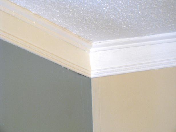 Weekend Project How To Create Faux Crown Molding - What Kind Of Paint Do You Use On Crown Molding