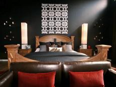Black Bedroom from HGTV designer Vern Yip 