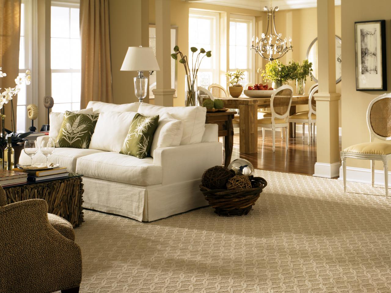 Carpet Flooring Designs for your Living Room