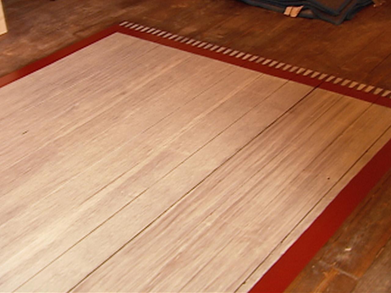 Make your own DIY Vinyl Floor Mat