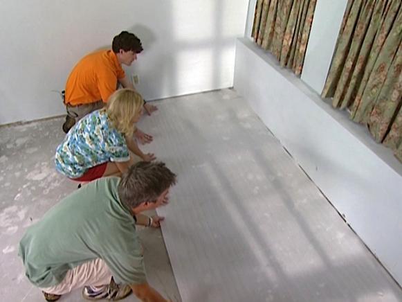 Installing a Vapor Barrier for Laminate Flooring