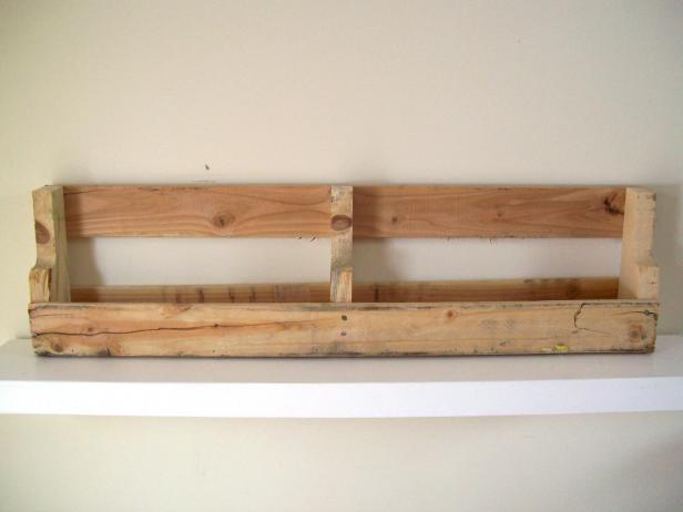 Reclaimed Wood Shelves Step 4