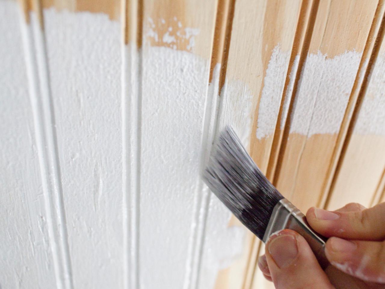 How To Update A Ceiling With Wainscoting Hgtv