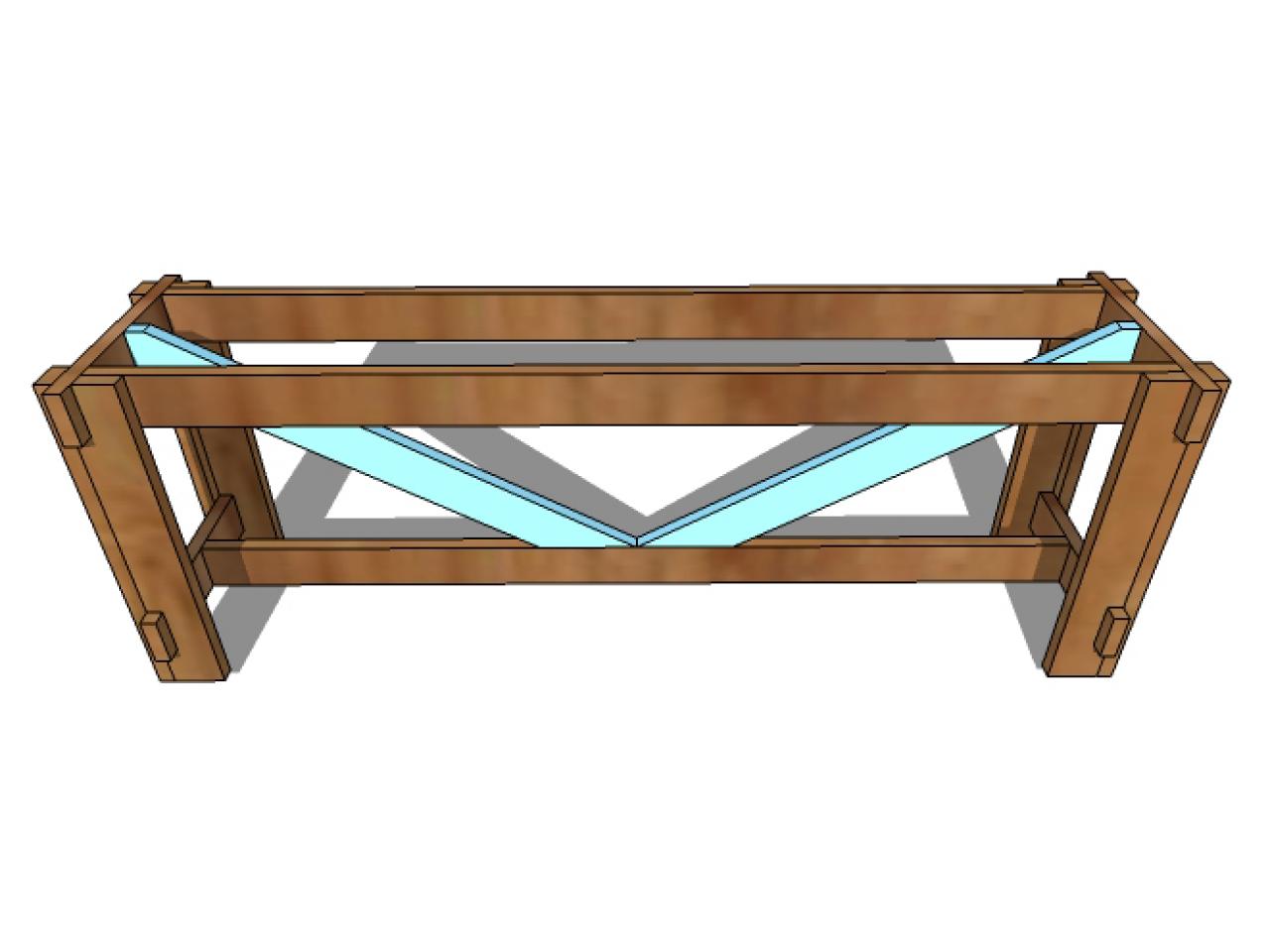 restaurant bench plans