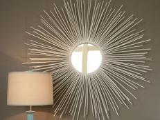 Sunburst Mirror Brightens up the Room
