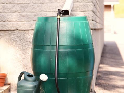Conserve Water With a Rain Barrel