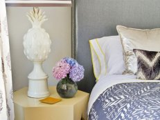 Gray Headboard