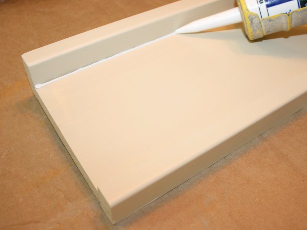 Caulking Joints of MDF Baseboard