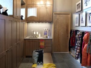 HGTV Dream Home 2011 Mudroom Holds Outerwear