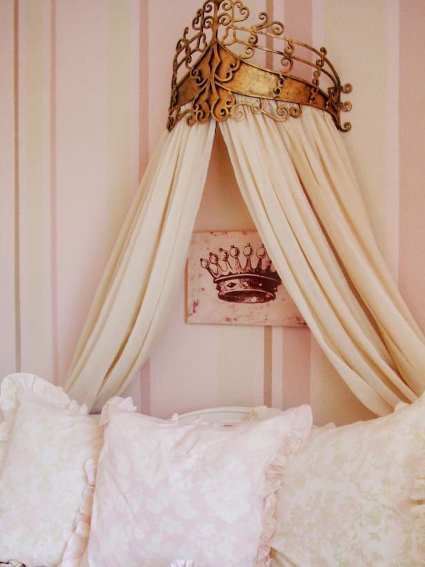 Bed Crown Design Ideas, Princess Crown Bed Frame
