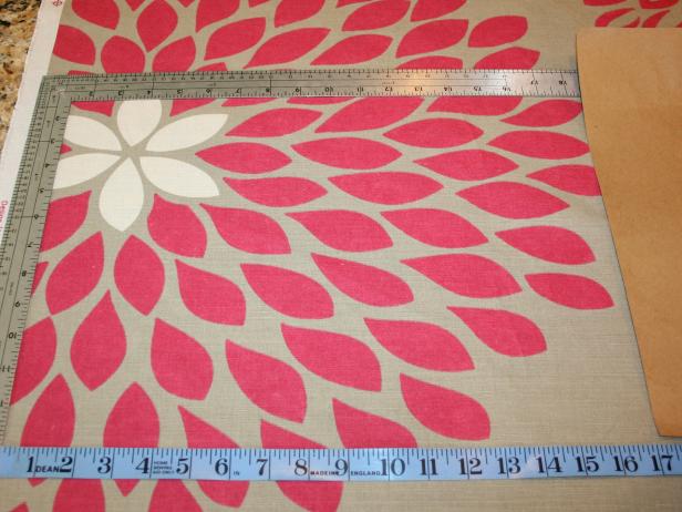 Measure Easy Sew Pillow Fabric