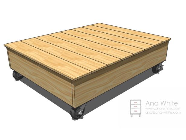 The overall dimensions of this factory cart coffee table are 59 inches wide, 36 inches high and 8 inches deep.