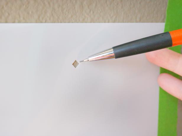 Pencil Tracing Stencil Registration Point