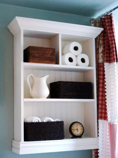 Cottage Bathroom Storage Cabinet HGTV