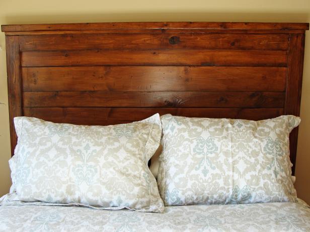 Stained Headboard