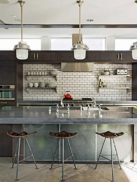 33+ Metal Backsplash Ideas - (Modern?) Add a splash of modern styling!