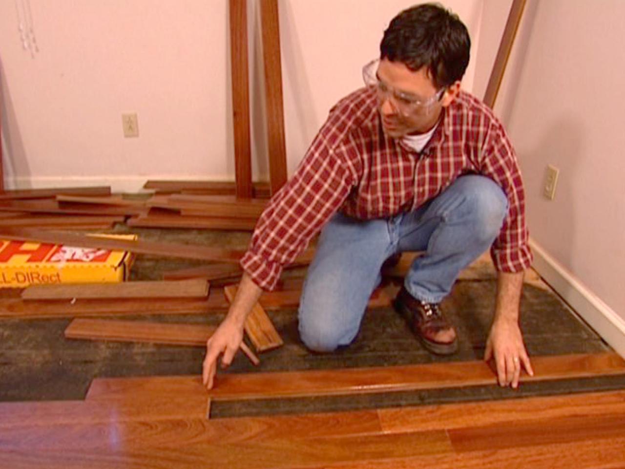 How To Install A Hardwood Floor, Laying Hardwood Floors