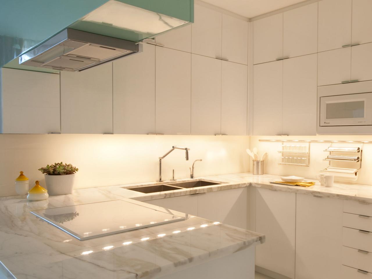 Under-Cabinet Kitchen Lighting: Pictures & Ideas From HGTV | HGTV