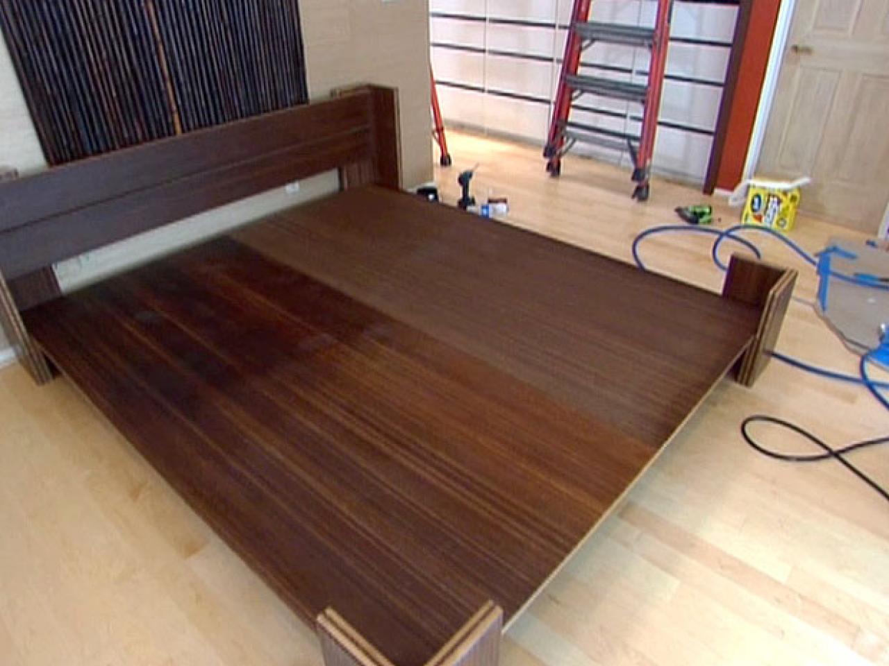 How To Build A Bamboo Platform Bed, How To Build Platform Bed Frame King Size