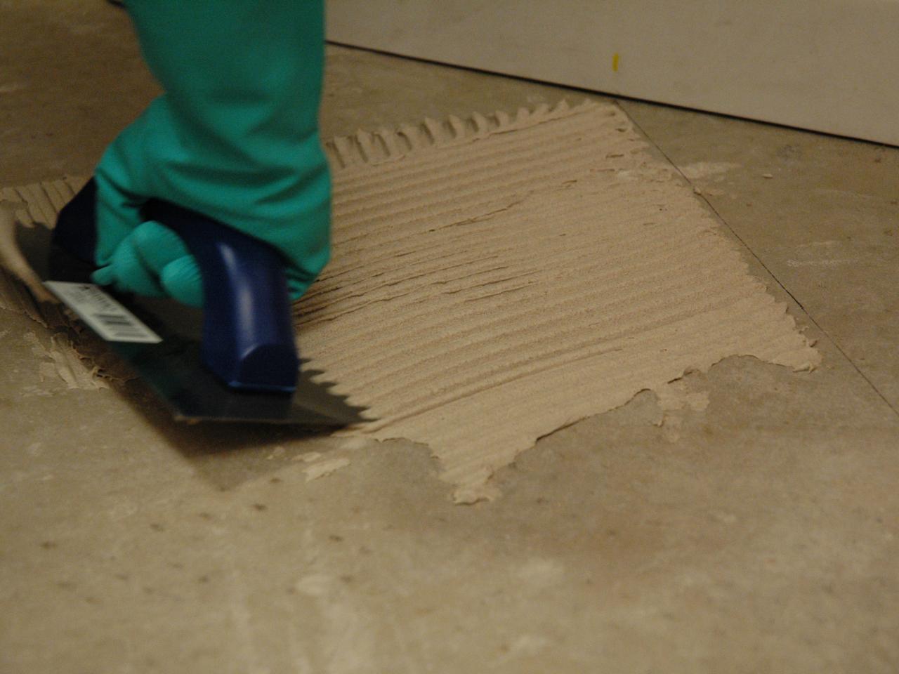How to Install Tile on a Bathroom Floor | HGTV