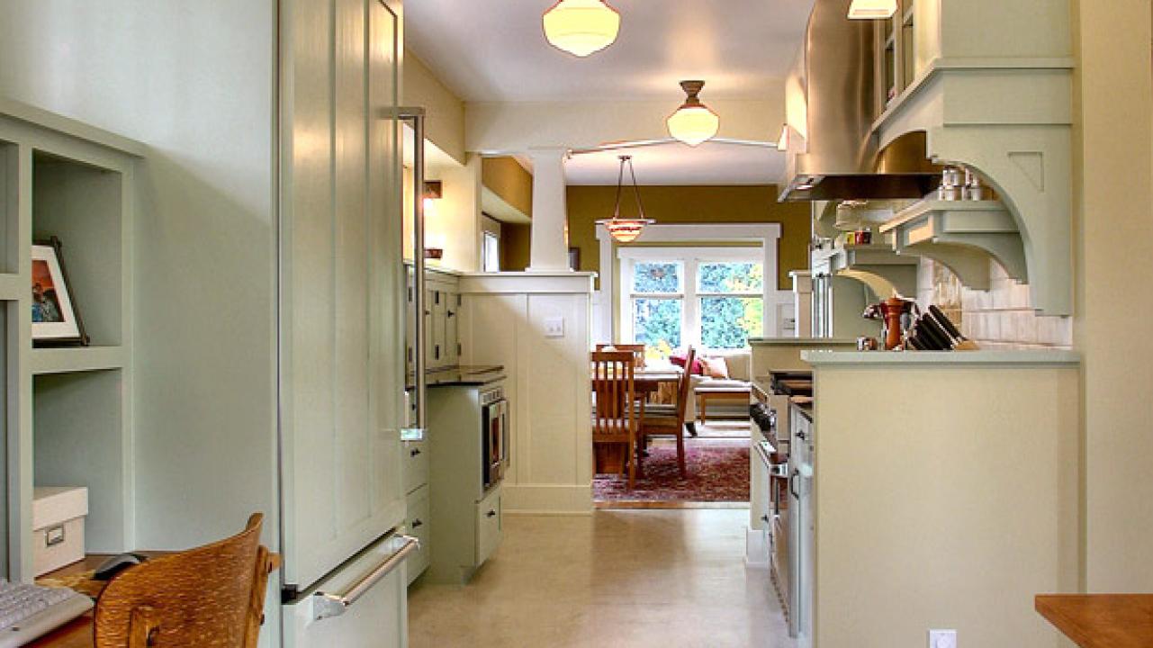 Galley kitchen online ceiling lights