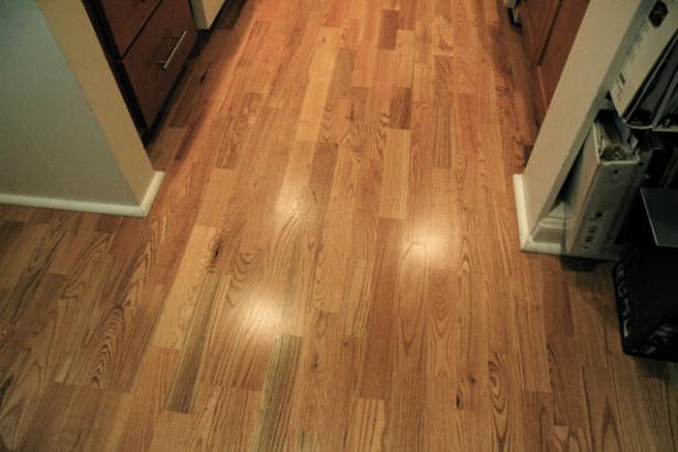 Install Hardwood Flooring In A Kitchen, What Do You Put Under Hardwood Flooring