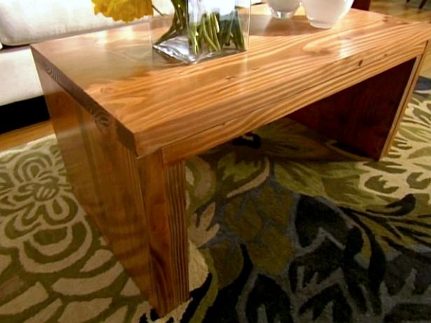 Build a Coffee Table | HGTV