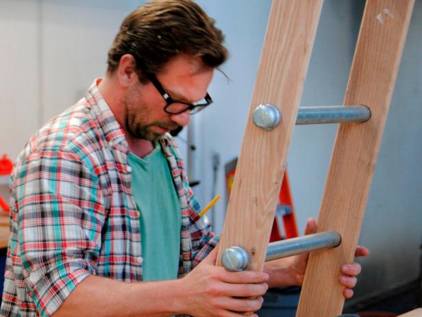 How to Build a Rolling Ladder | HGTV